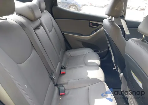 2013 Hyundai Elantra Limited из США, поврежденный, VIN 5NPDH4AE2DH383654